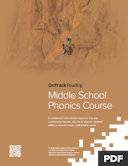 OnTrack Reading Middle School Phonics Course Cover Art Thumbnail Image